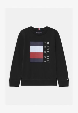 GLOBAL STRIPE - Sweatshirt - black