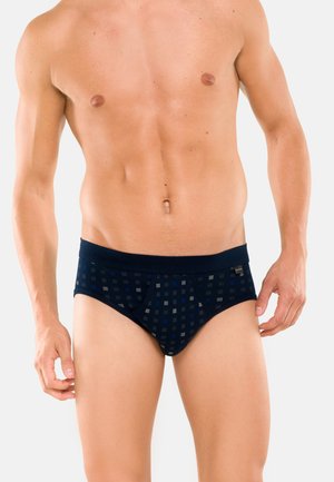 Schiesser 4 PACK - Slip - navy