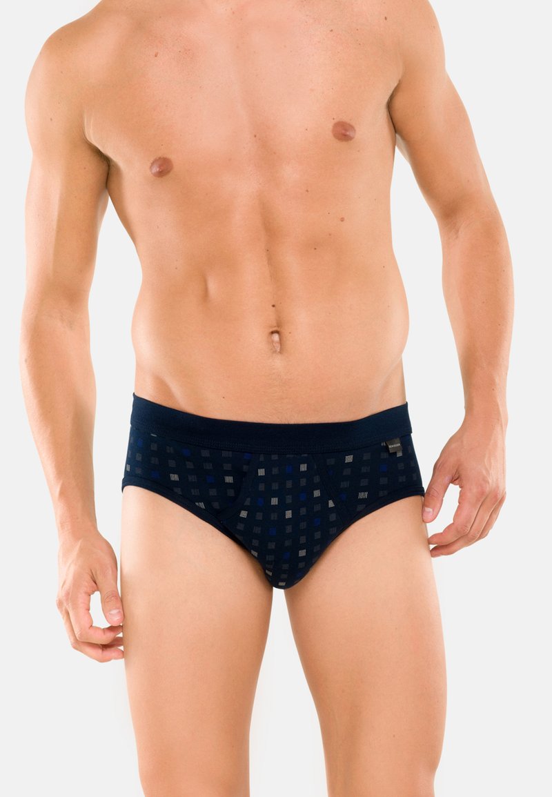 Schiesser 4 PACK  - Slip - navy