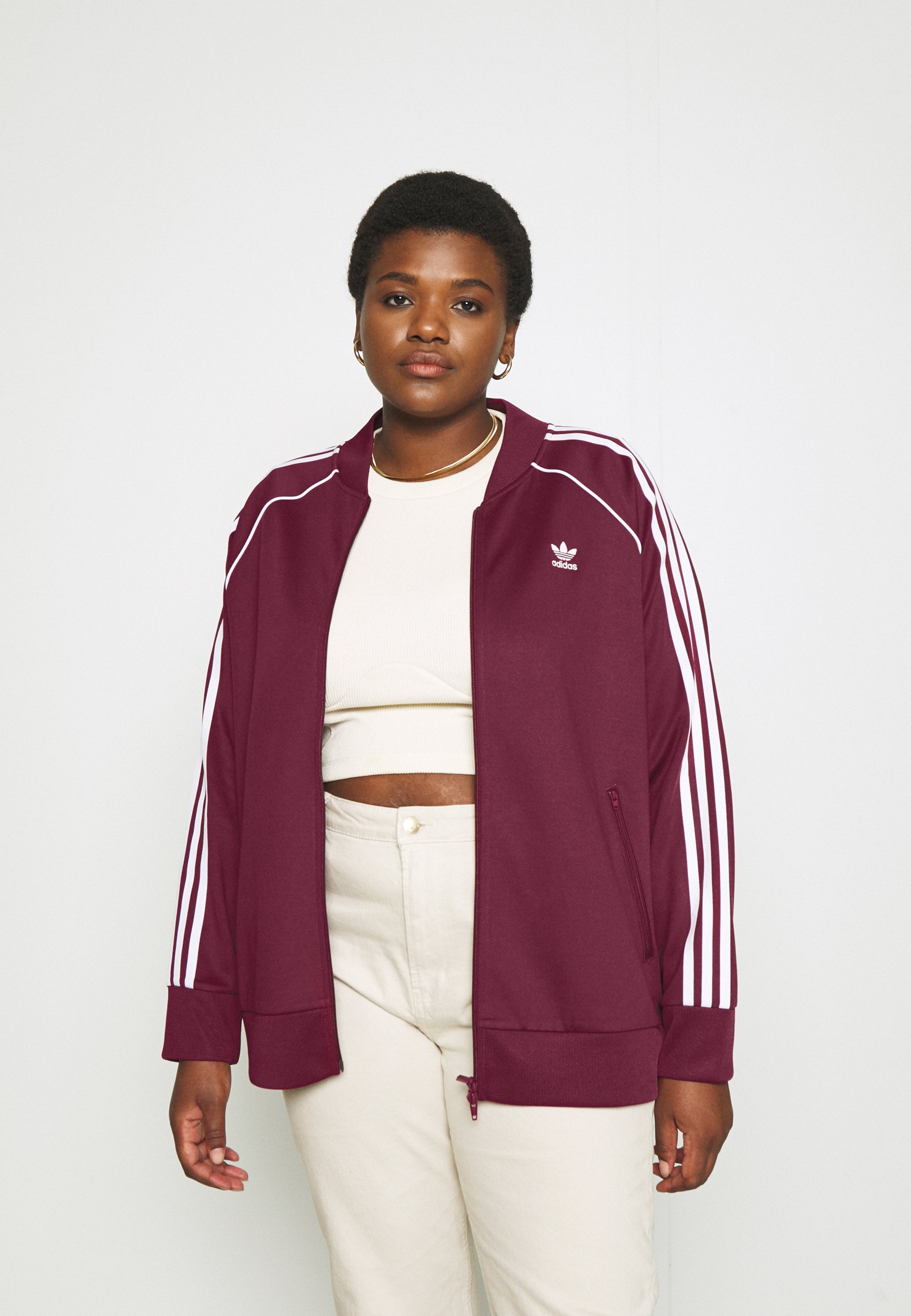 adidas Originals TRACKTOP - Trainingsvest - victory crimson/(rood)paars -  Zalando.nl