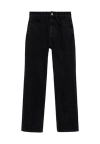 Jeans straight leg - black denim