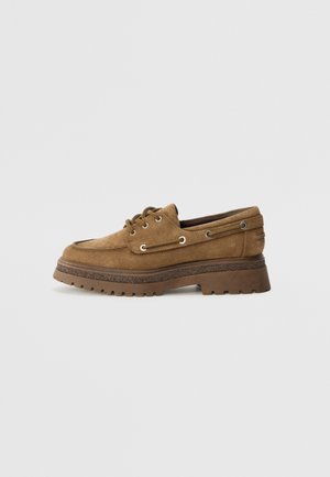 Tamaris, Chaussures bateau - camel
