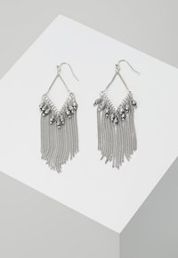sweet deluxe Pendientes - silver-coloured/grey