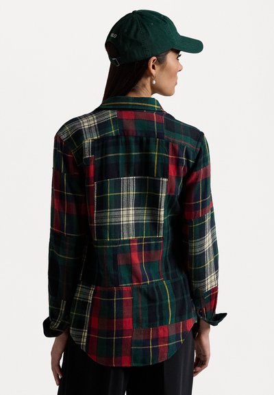 Polo Ralph Lauren SLIM FIT PATCHWORK COTTON SHIRT - Cămașă - multi-coloured