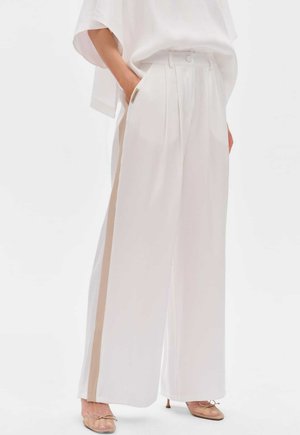KASJO - Trousers - white