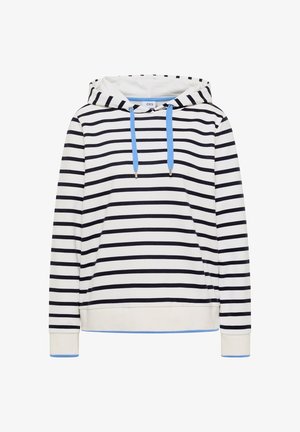 Cecil, HOODED SWEATSHIRT WITH STRIPES - Sweat à capuche - urban dark blue
