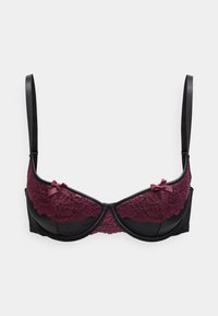 AMBRA - Podprsenka s kosticemi - black