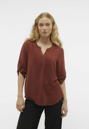 Blouse - madder brown