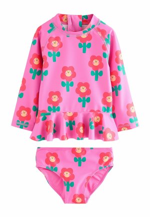 REGULAR FIT - SET - Costume da bagno - pink stampy floral