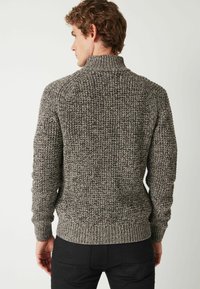 Next ZIP NECK  - Neule - grey
