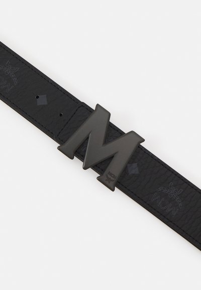 MCM CLAUS BELT BUCKLE UNISEX - Pásek - black