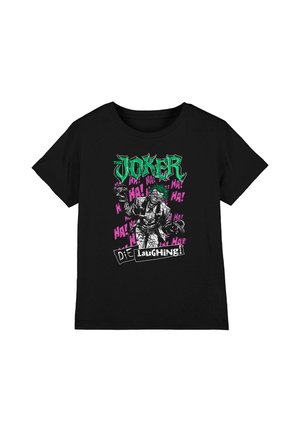 Cotton Soul, JUSTICE LEAGUE THE JOKER DIE LAUGHING UNISEX - T-Shirt print - black