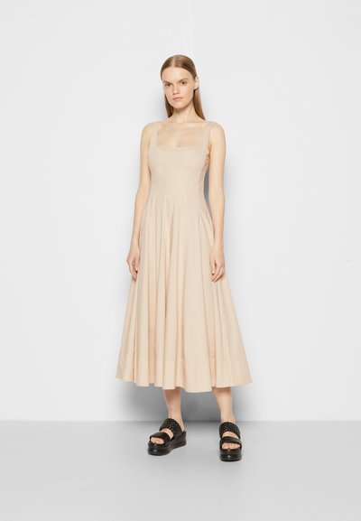 STAUD WELLS DRESS - Vestido de dia - biscotti