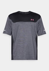 Under Armour UTILITY - Športne majice - black/super pink