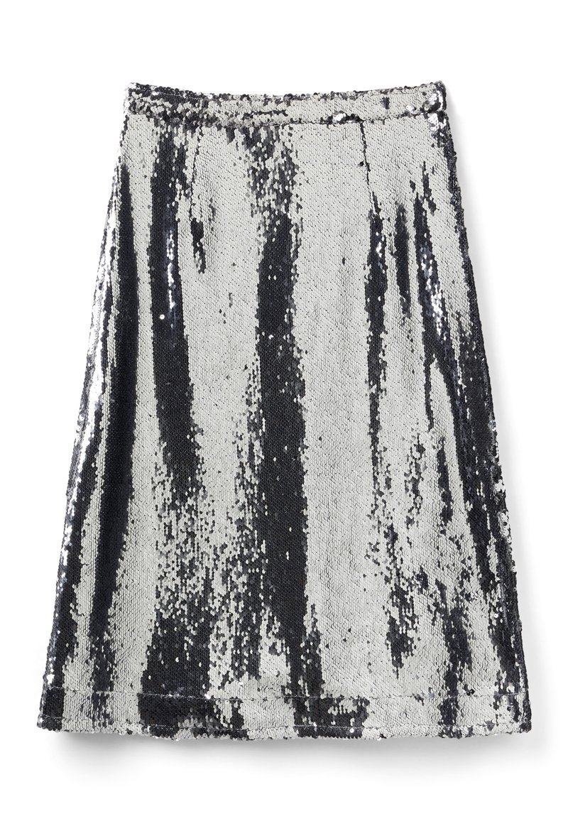 United Colors of Benetton A-lijn rok wit United Colors of Benetton A-lijn rok wit