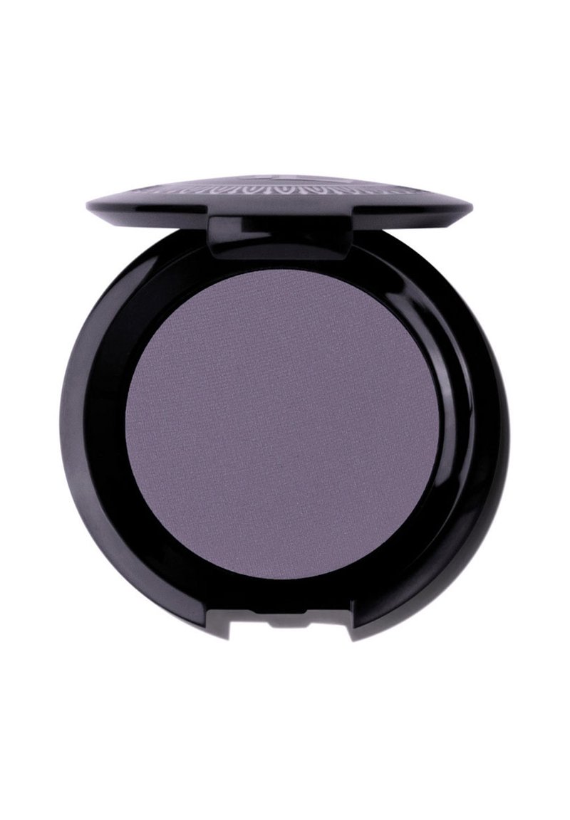 Compatto rotondo di colore nero contenente un ombretto viola chiaro dal finish opaco e liscio. Il coperchio presenta un design testurizzato che garantisce una chiusura sicura.