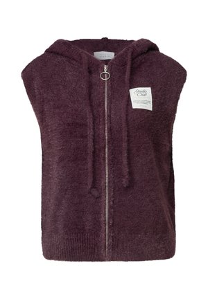 Street One Studio, WESTE MIT KAPUZE UND ZIPPER - Veste sans manches - very berry