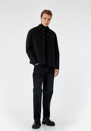 VINTAGE - Vaqueros rectos - black