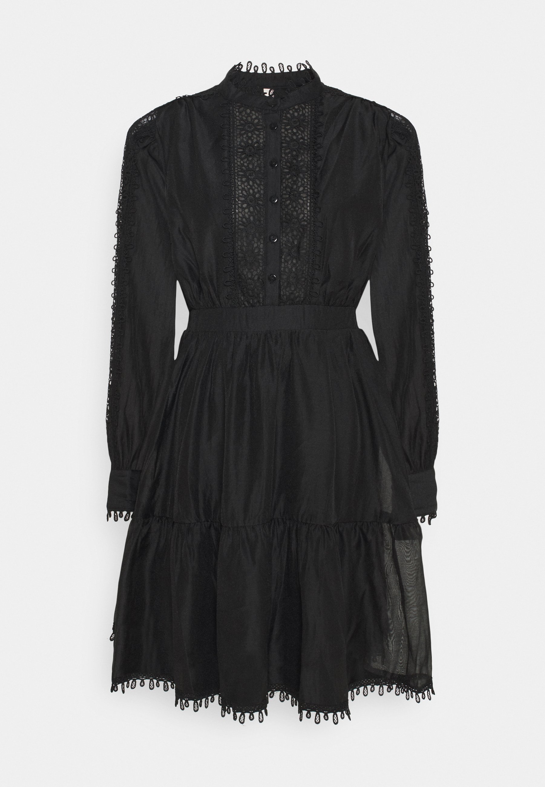 YAS - YASKEMSLEY DRESS - Skjortekjole - black