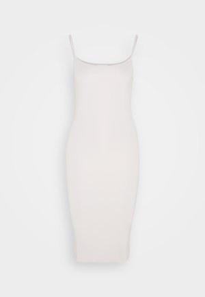 Weekday STRAP KNEE DRESS - Pouzdrové šaty - light grey