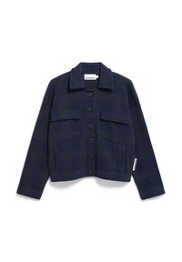 JOAALISON CHECK - Summer jacket - night sky steel melange