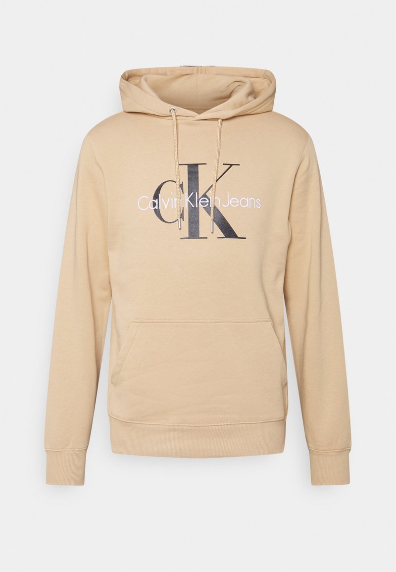 Calvin Klein Jeans SEASONAL MONOLOGO REGULAR HOODIE - Camisola - tawny sand