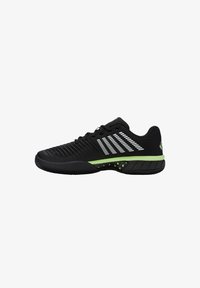 Selected, black/soft neon green