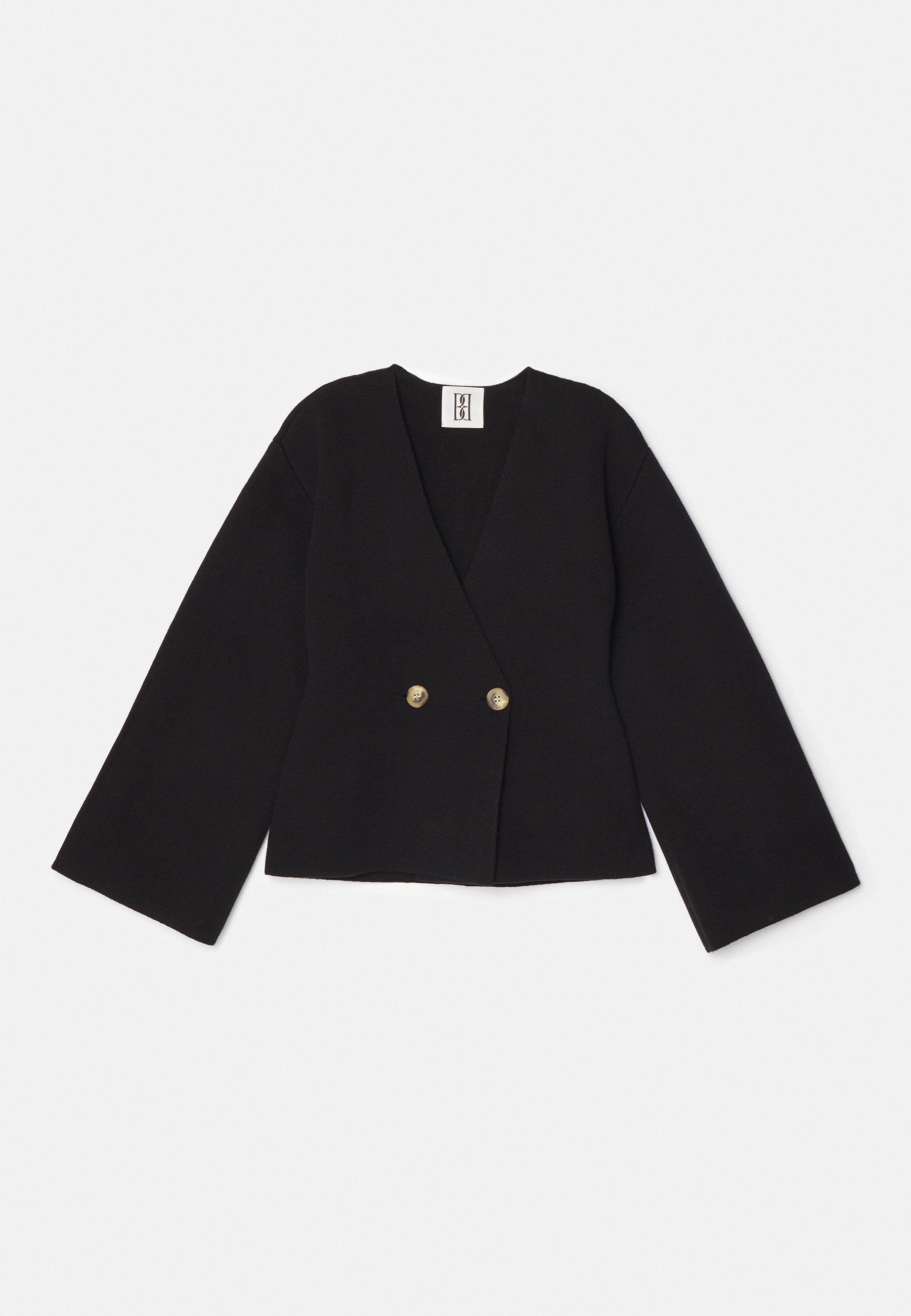 売れ筋商品|||バイマレンバーガー ニット&セーター レディース アウター ESSENTIALS TINLEY - Cardigan - black By Malene Birger ESSENTIALS TINLEY - Cardigan - black - Zalando