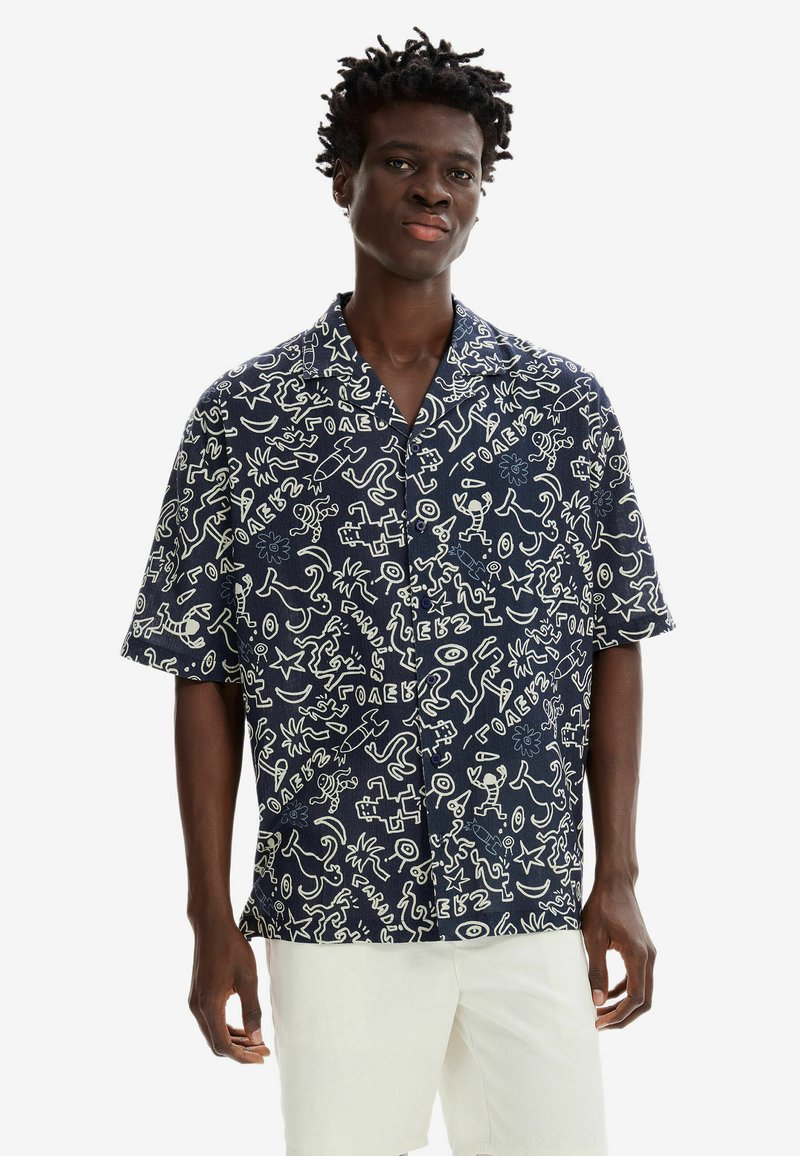 Collina Strada MANGO Mango Camisa Estampado Geomu00e9trico Jaipur