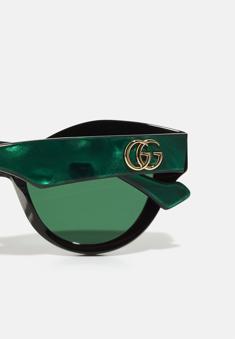 gucci black green sunglasses