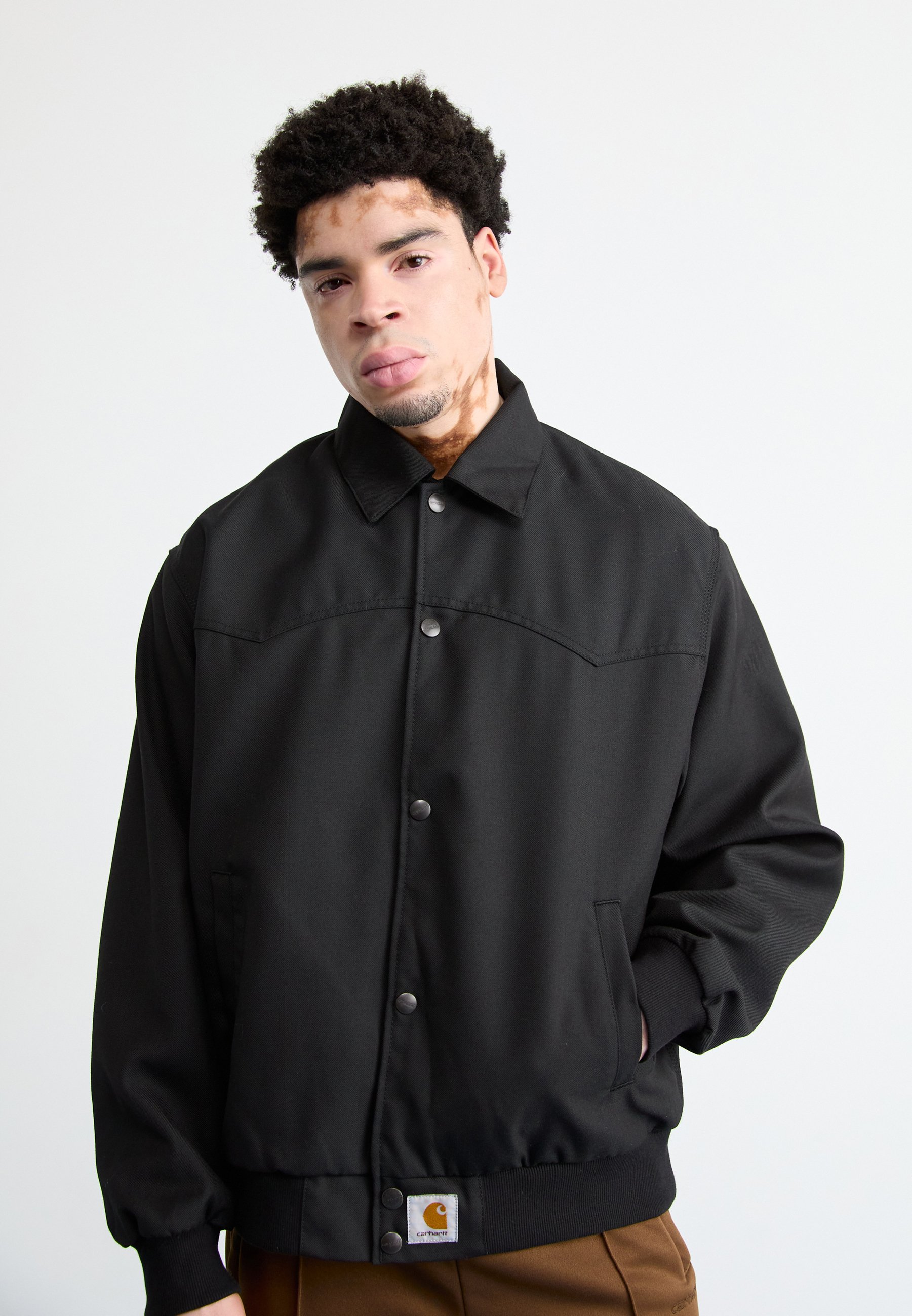 r*6様 Carhartt J14 ブラック ジャンパー X-Large Carhartt WIP RAY JACKET - Bomberjacke - black rigid/schwarz