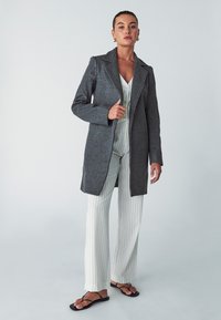 WILLA BOISE BELTED - Īss mētelis - charcoal