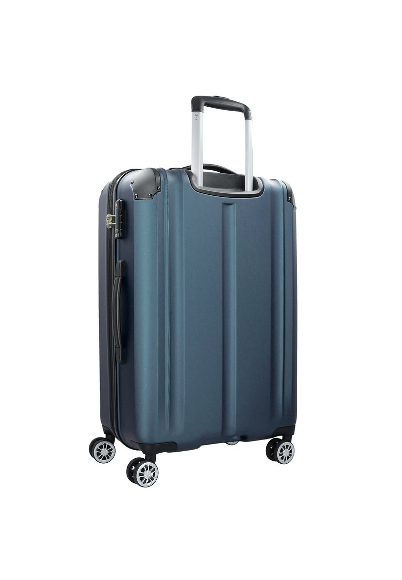 Travelite CITY M Valigia Rigida 86L Blu: Trolley A 4 Ruote Unisex, Leggera E Spaziosa Per Viaggi Di 7+ Giorni