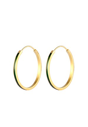 HOOPS CLASSY - Øreringe - grün