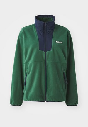 Columbia SEQUOIA GROVE™ FULL ZIP  - Fleecetakki - rain forest/collegiate navy