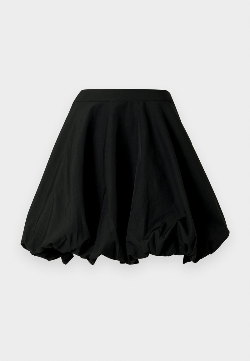 Pieces PCMAUVE SHORT SKIRT - Minirock - black/schwarz - Zalando.at