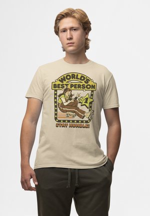 STEVEN RHODES STAY HUMBLE - T-Shirt print - natural