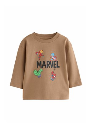 Next, LONG SLEEVE MARVEL T-SHIRT - Langarmshirt - brown