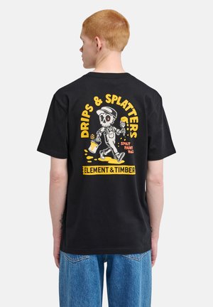 Element, ELEMENT MÄNNER APPAREL|TOPS ELYZT00715 - T-shirt print - fbk