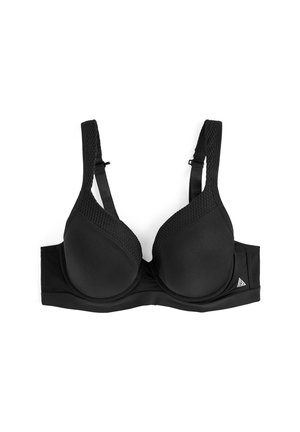 HIGH IMPACT - Sutien sport cu susținere medie - black