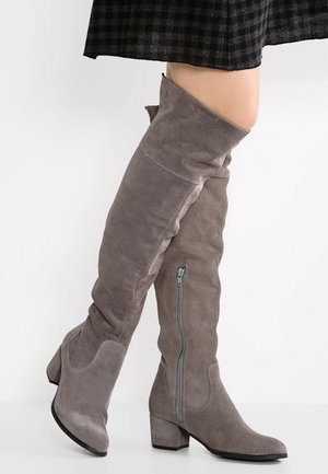 Tamaris, Overknee laarzen - grey