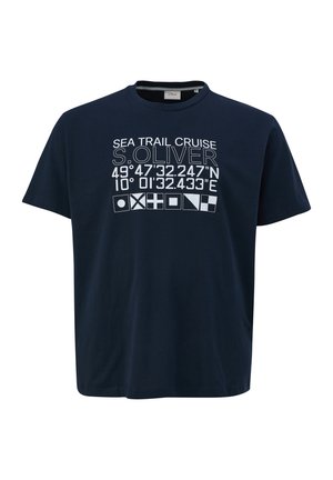 T-shirt imprimé - navy