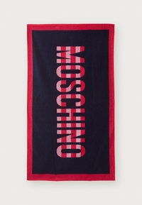 MOSCHINO SWIM TOWEL Telo mare multi blue/blu