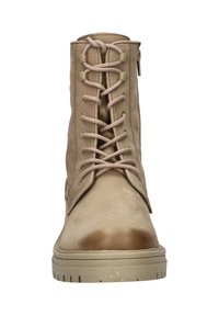 Nelson NELSON MONK DAMES VETERBOOTS - Enkellaarsjes met plateauzool - bruin
