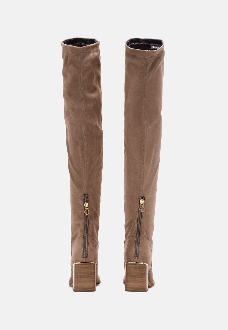 Damen Sneaker | Tamaris Overknees antelope/taupe - UZ93266 Damen Sneaker | Tamaris Overknees antelope/taupe - UZ93266