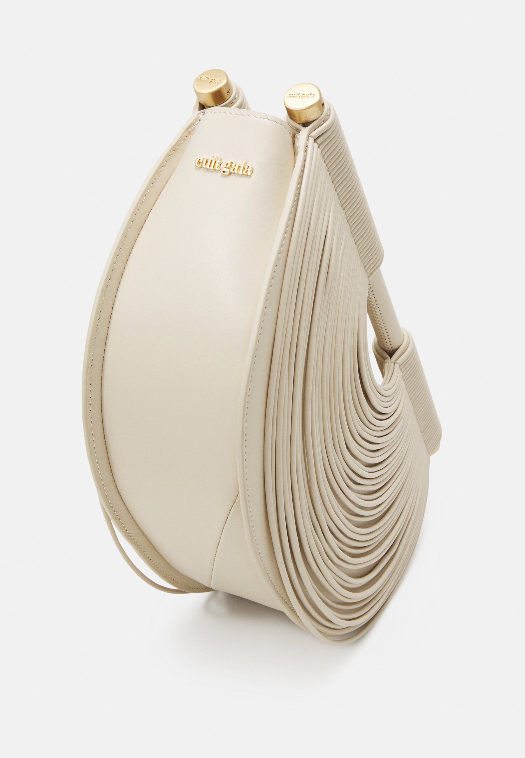 Cult Gaia LOU TOP HANDLE - Handbag - off white/white