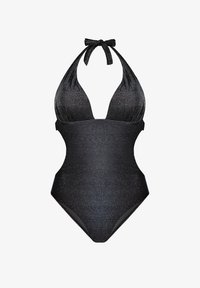 Wybrany, monokini push-up, tkanina lurex