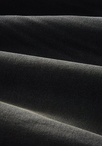 TOM TAILOR DENIM LOOSE FIT SWEAT - Shorts di jeans - used dark stone black denim