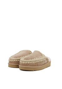 Mou ESKIMO STITCHING  - Zoccoli - beige