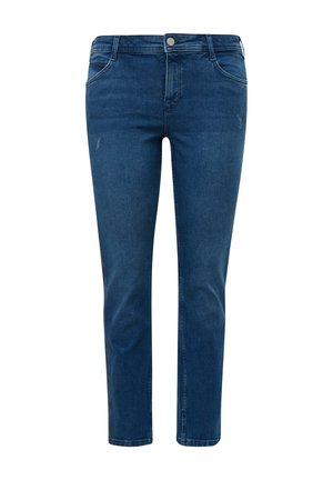 IM USED LOOK - Slim fit jeans - blau